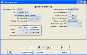 Equipment Tracking